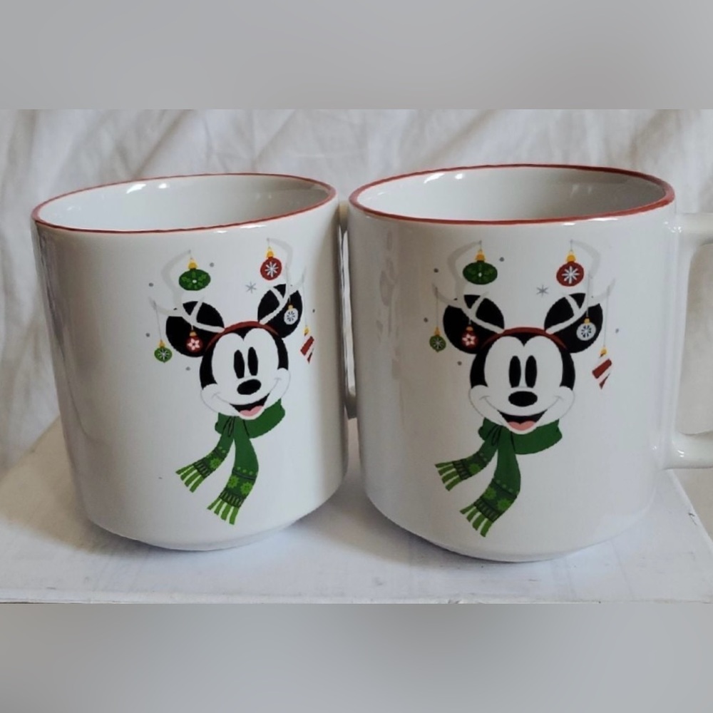 Disney Parks Set of Two - Merry & Bright Coffee Mugs